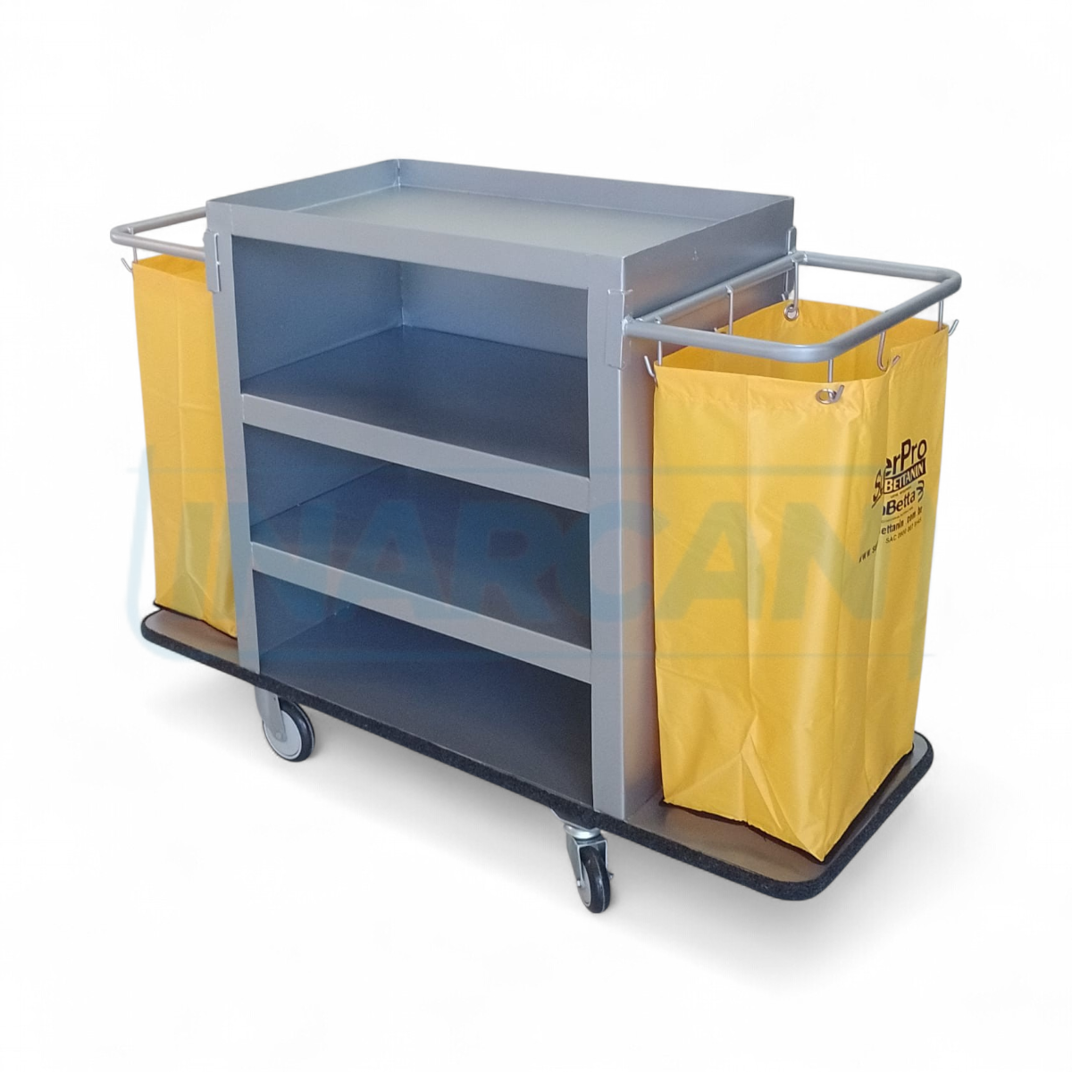 Carrinho para Camareira com 2 Sacos 228-002 - Imagem 3