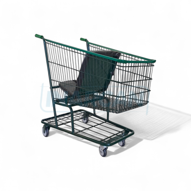 Carrinho Supermercado 210L p/ Portador de Necessidades Especiais 101-910