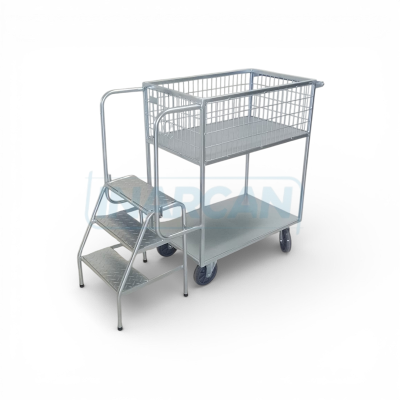 Carrinho Abastecedor c/ Escada 217-010